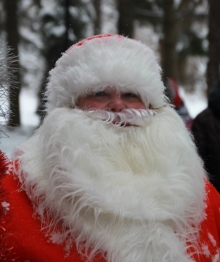 Дед Мороз в дендросаду